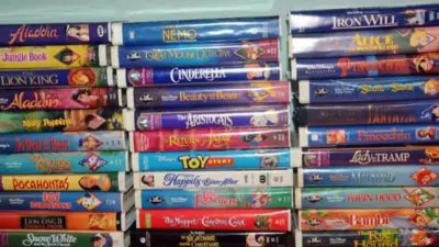 List of 10 Disney VHS Tapes with the Highest Values