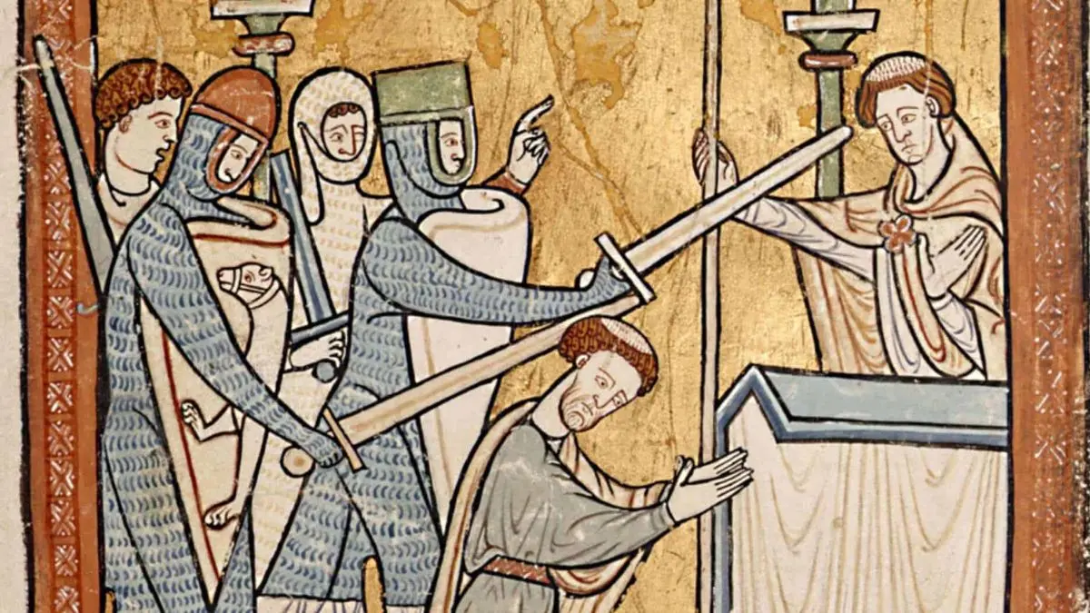 Major Historical Events on December 29 - Today in History - 1170: Thomas Becket Assassination