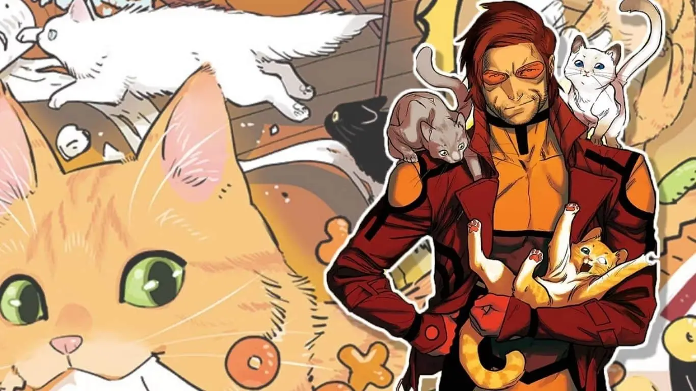 Top Cats of the Marvel Universe - Oliver, Lucifer, and Figaro