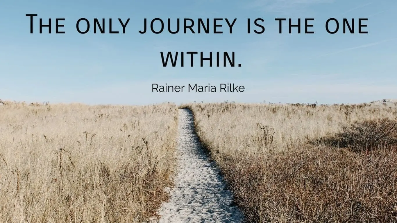 20 Best quotes from the world of literature, along with brief explanations - "The only journey is the one within." - Rainer Maria Rilke