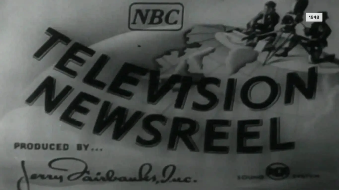 Major Historical Events on January 1 - Today in History - 1948: Filming of the First Color Newsreel 