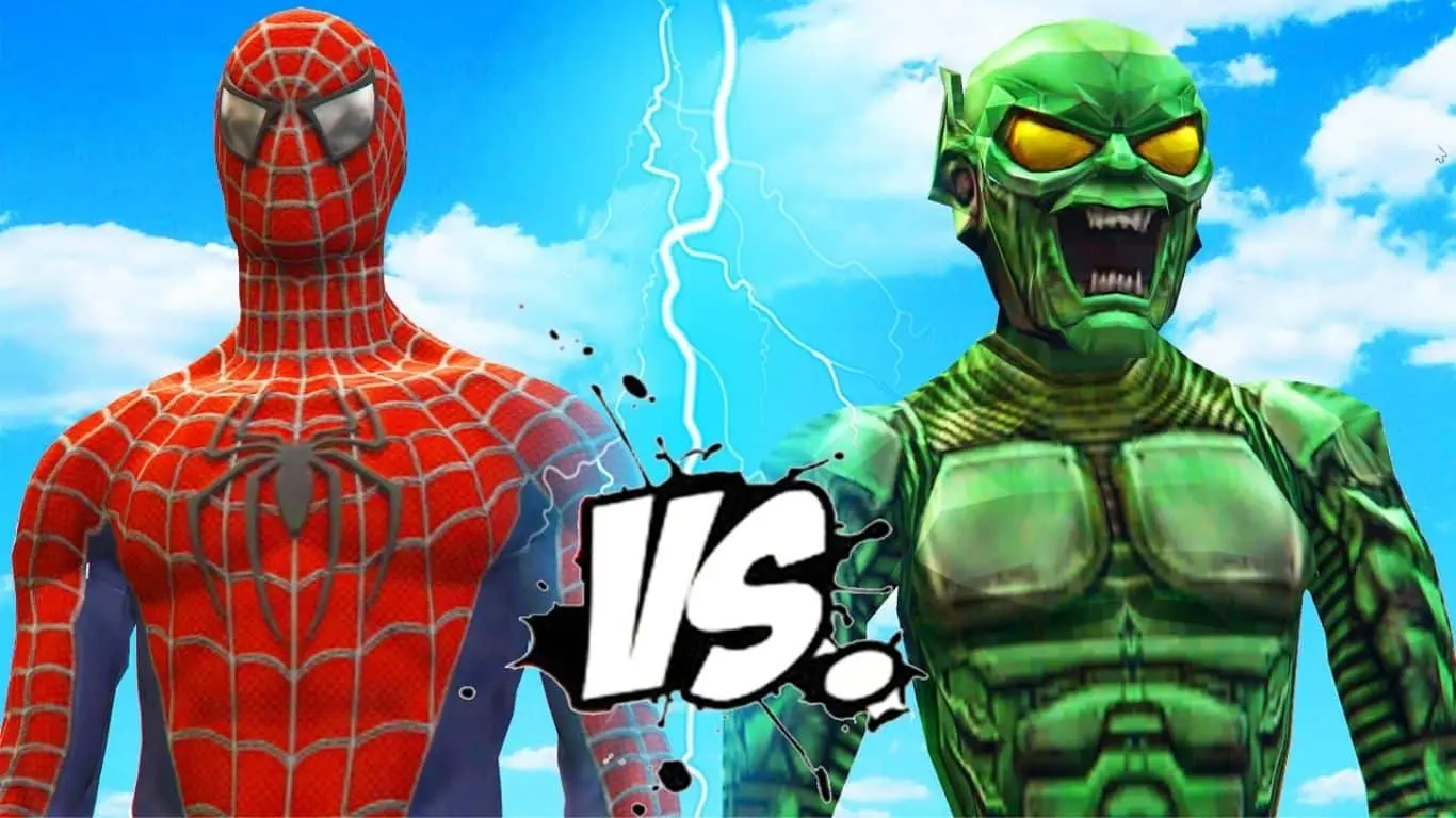 Marvel Superheroes and Their Top Rivals -Spider-Man vs. Green Goblin