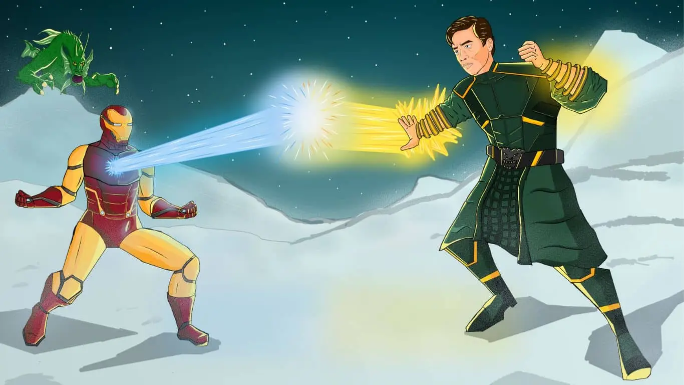 Iron Man vs. Mandarin