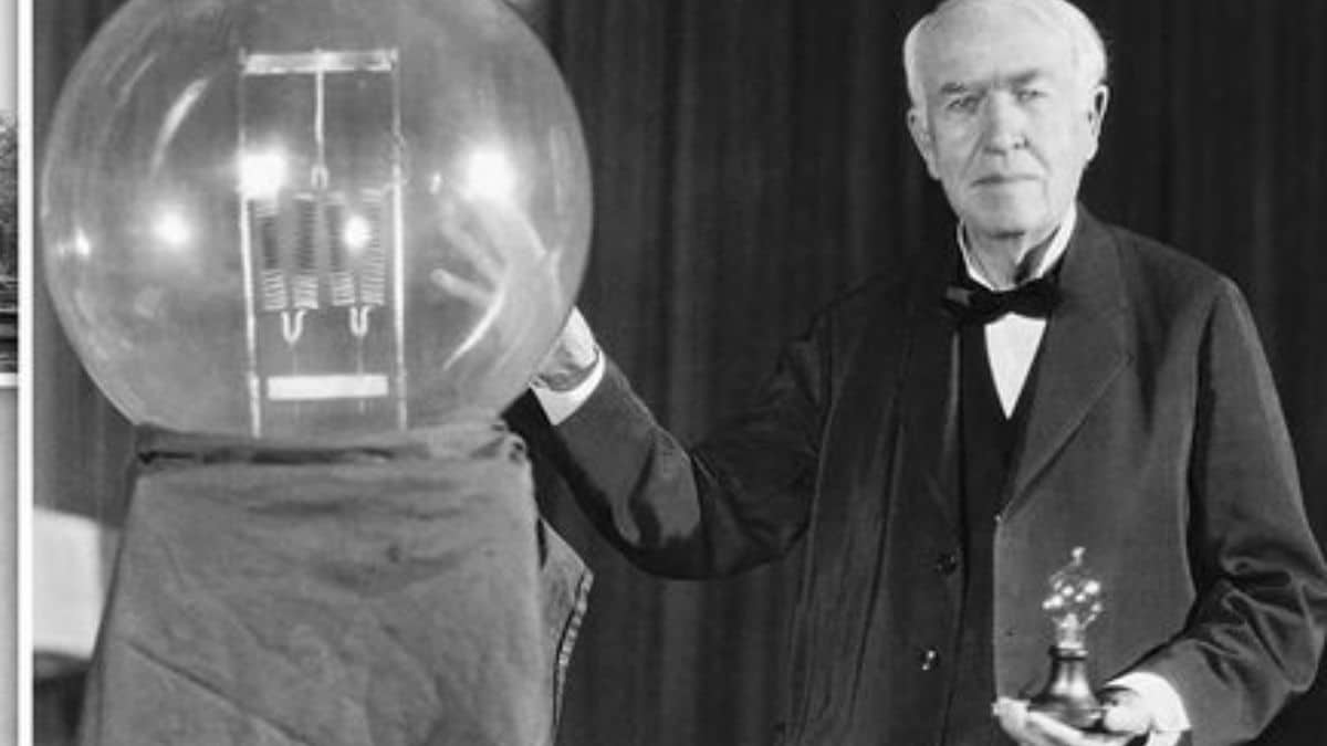 Principales acontecimientos históricos del 31 de diciembre - Hoy en la historia - 1879: Demostración de la lámpara incandescente de Edison
