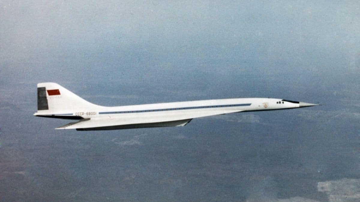 1968: primer vuelo de un avión supersónico