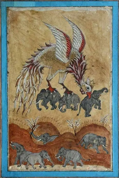 Mythical Creatures in Ancient Persian Mythology - Chamrosh & Kamak