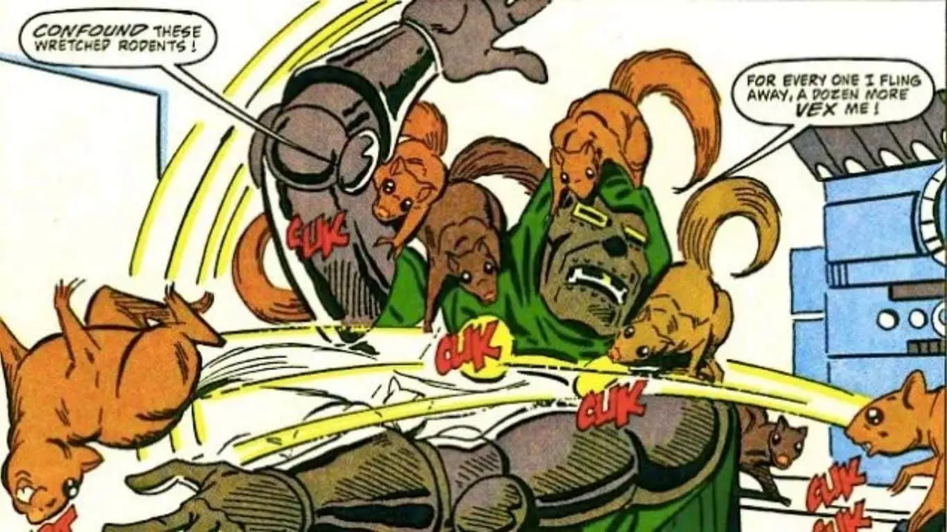 Doctor Doom Outsmarted by a Squirrel