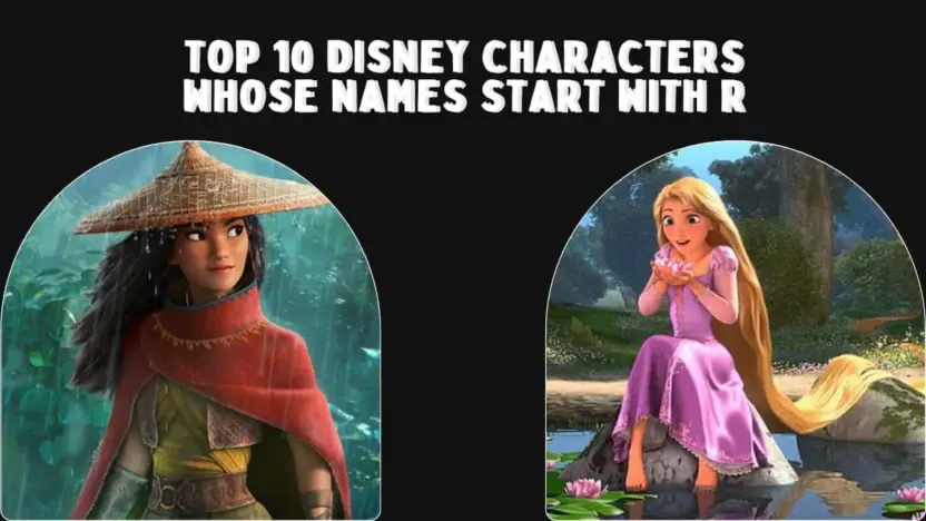Top 10 Disney Characters whose names start with R