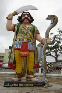 Top 10 Well Crafted Demons from Hindu Mythology Perfect for Dc or Marvel comics - Mahishasura - The Buffalo Demon