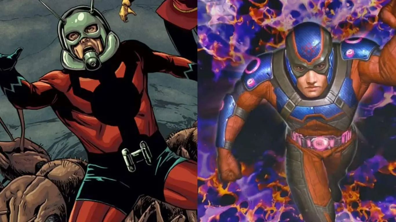Marvel and DC characters who are Copy Cats of each other - Ant-Man (Marvel) and Atom (DC) - Masters of the Microverse