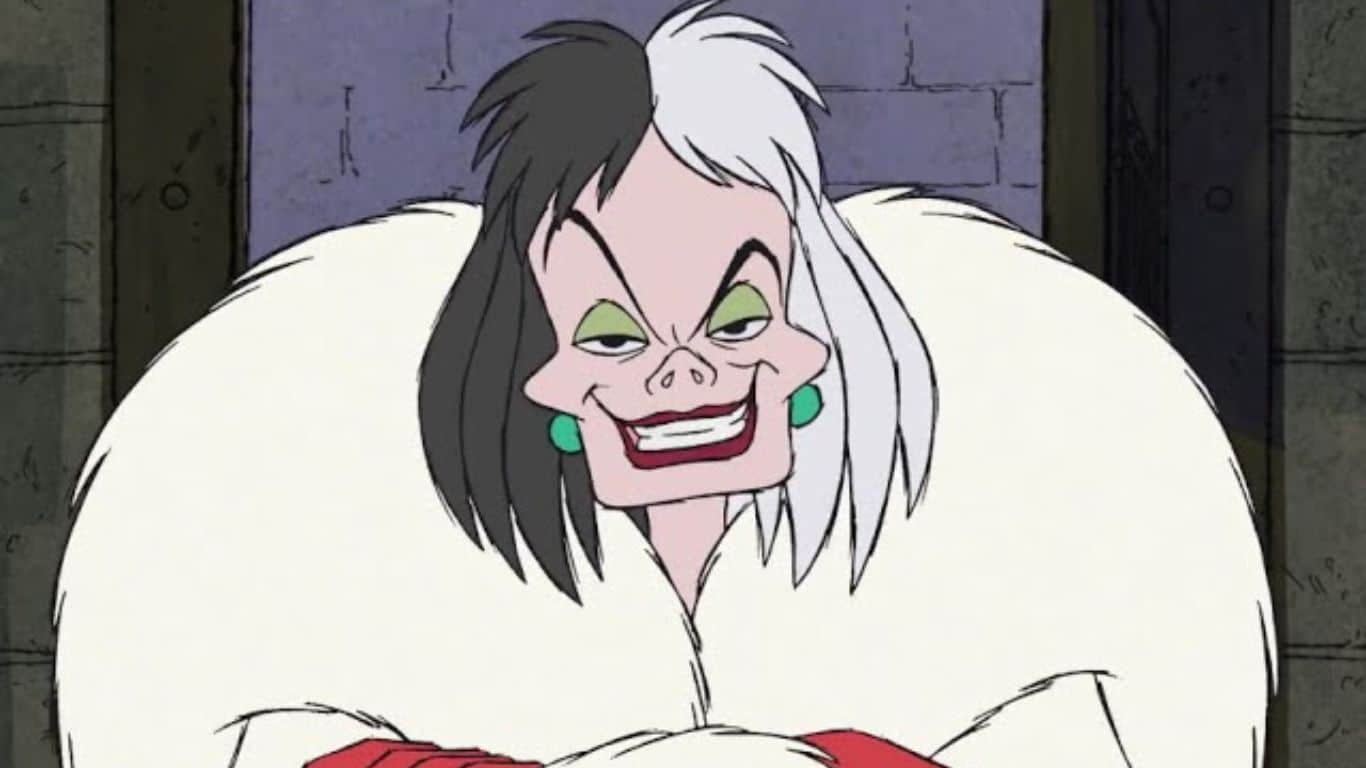 Los 10 villanos más malvados de Disney - Cruella de Vil