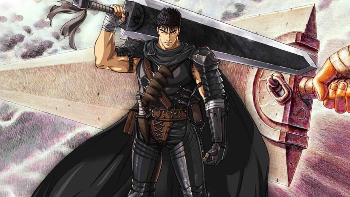 Los 10 mejores maestros de espada icónicos del anime y manga - Guts - "Berserk"