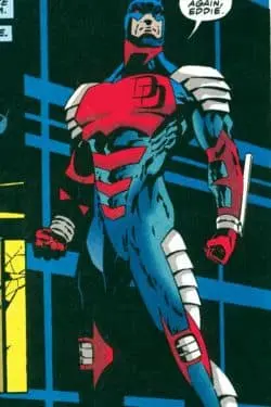 10 Most Awesome costumes of Daredevil in The Comics - Nineties Redesign