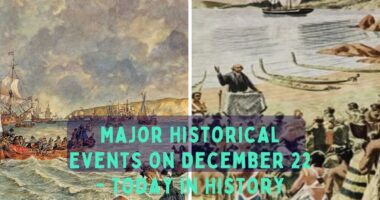 Major Historical Events on December 22 - Today in History