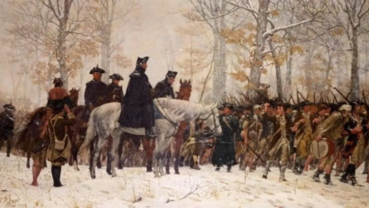 1777 - Winter at Valley Forge 