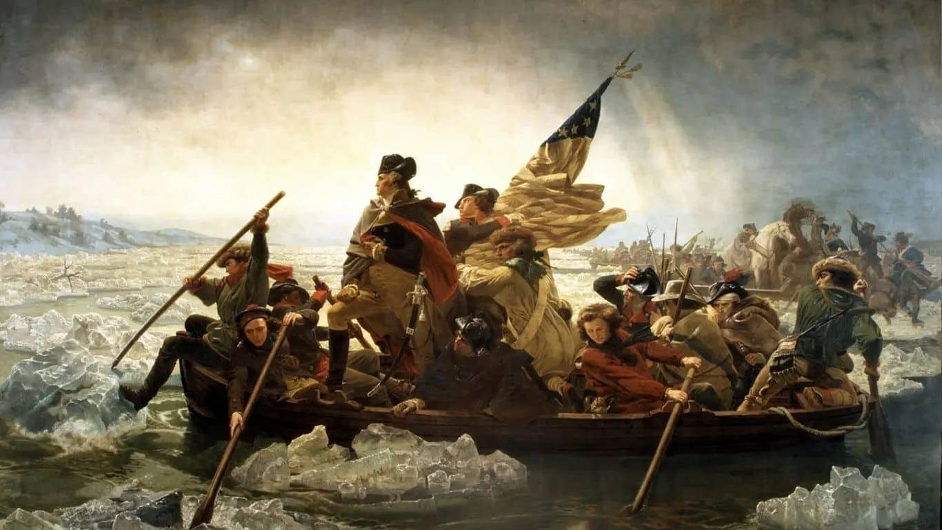 Major Historical Events on December 25 - Today in History - 1776: Washington Crosses the Delaware