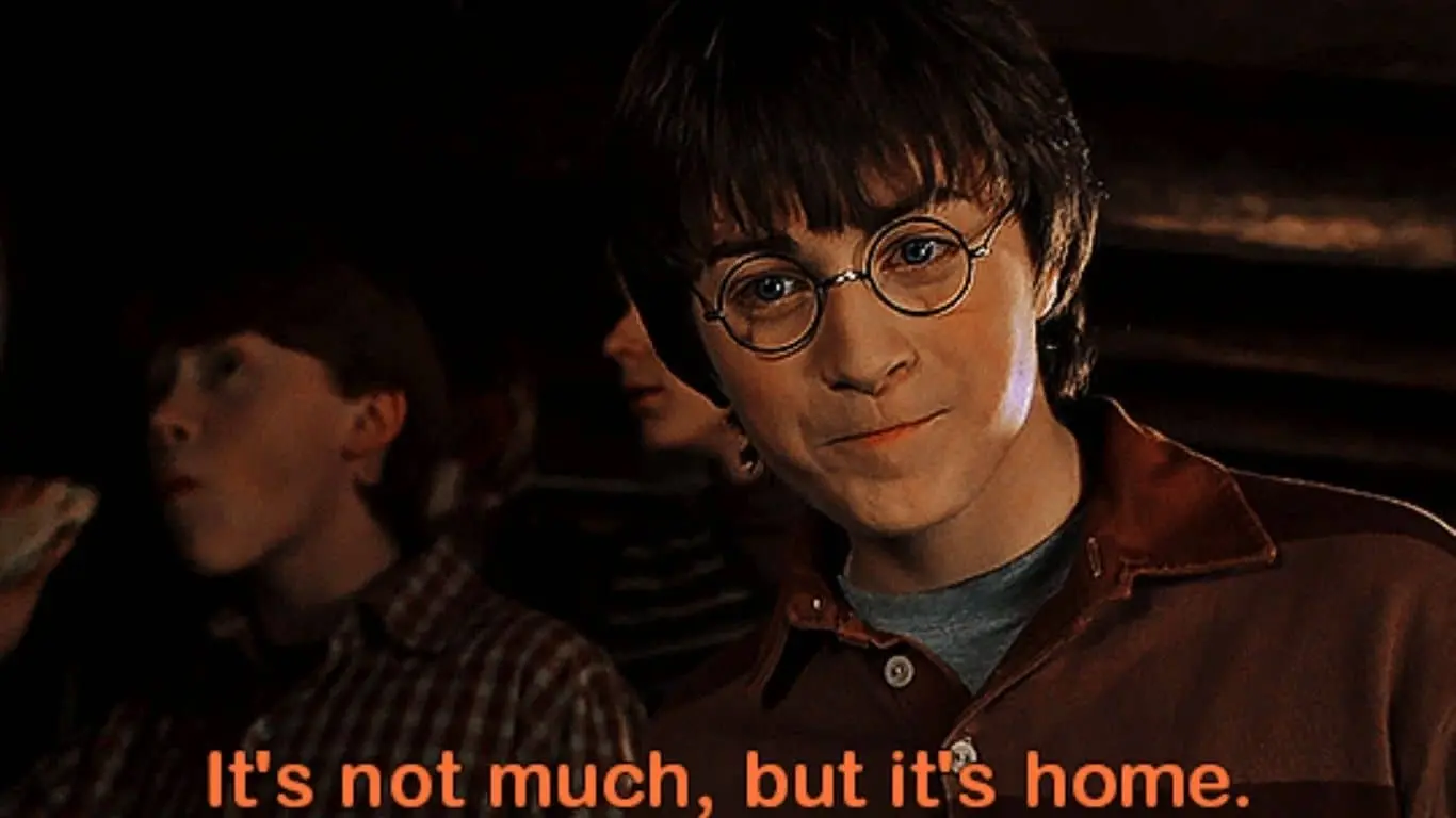 10 Harry Potter Quotes That Capture The Core Of Each Character - "It's not much, but it's home." - Ron Weasley