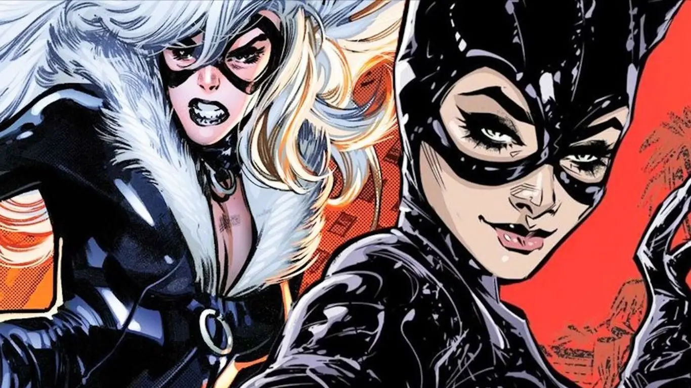 Black Cat (Marvel) and Catwoman (DC) - The Feline Fatales