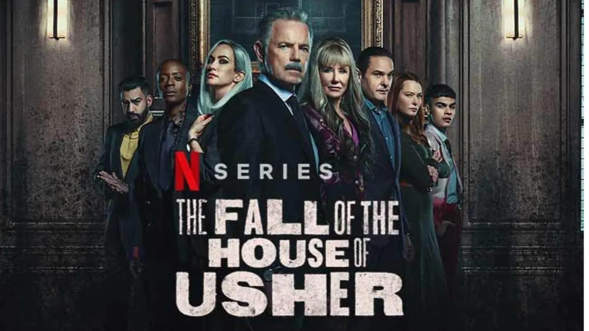 Top 10 Shows on Netflix Released in 2023 - The Fall of the House of Usher