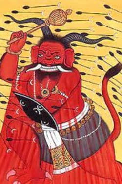 来自印度教神话的十大精心制作的恶魔，完美适合 DC 或 Marvel 漫画 - Raktabija - 倍增的恶魔
