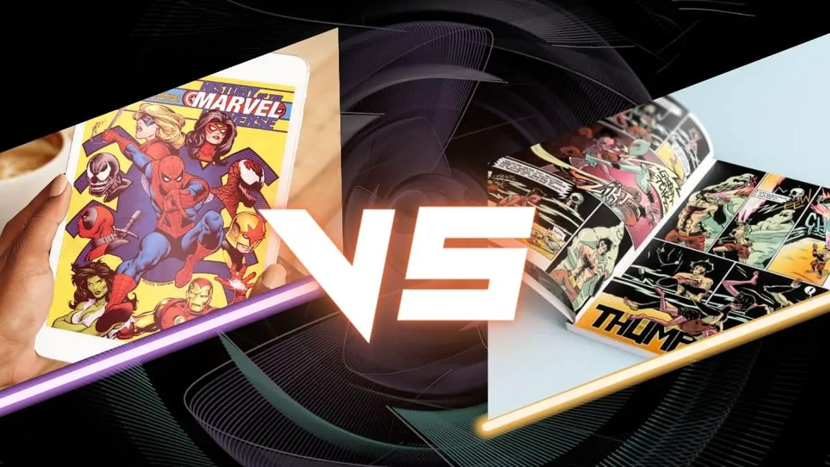 Digital Comics vs. Print: Which Format Reigns Supreme in 2023?