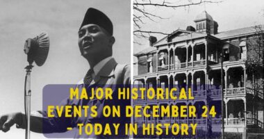 Major Historical Events on December 24 - Today in History