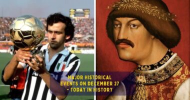 Major Historical Events on December 27 - Today in History