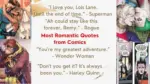 Most Romantic Quotes from Comics