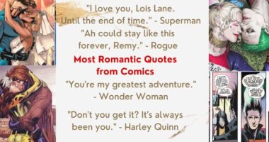 Most Romantic Quotes from Comics