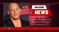 Sexual assault allegation against Vin Diesel by former assistant; Fast and Furious actor denies claim