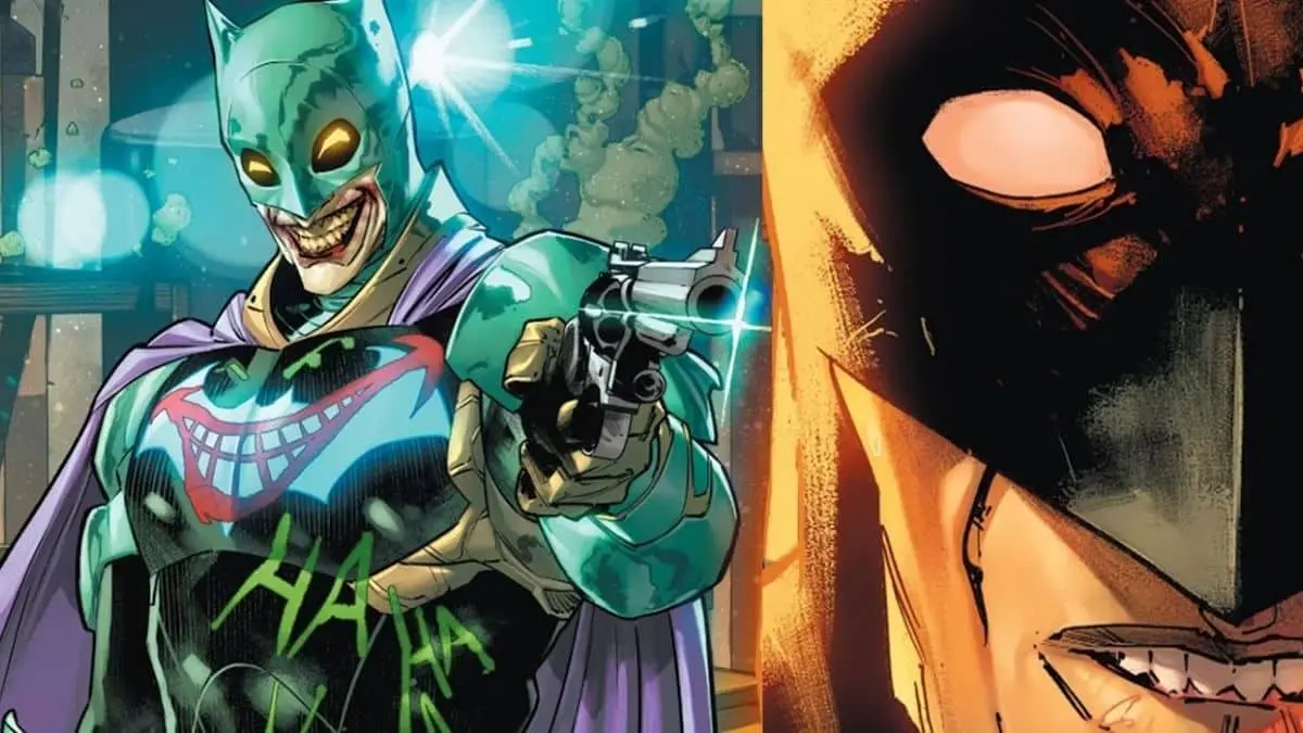 All Variants of The Joker's Batsuit as Depicted in DC Comics - Joker's War Outfit