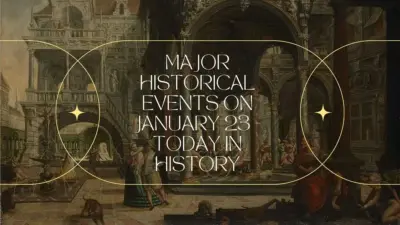 Major Historical Events on January 23 - Today in History