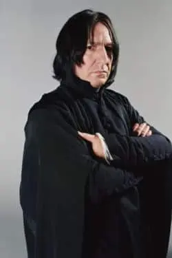 Best Morally Grey Characters in Books - Severus Snape from "Harry Potter" series by J.K. Rowling