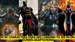 10 DC Characters Fans Are Longing to See in On Screen Adaptations 1