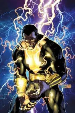Superheroes with Power of Electricity - Black Adam (DC)
