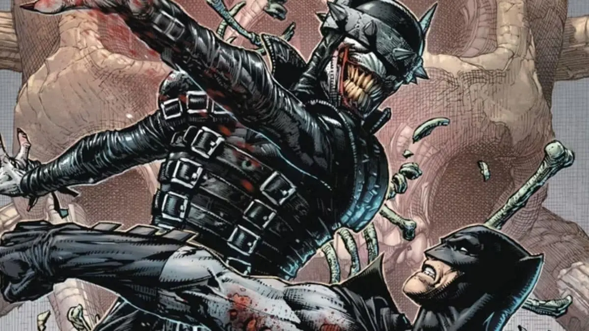 The Batman Who Laughs' Ultimate Costume