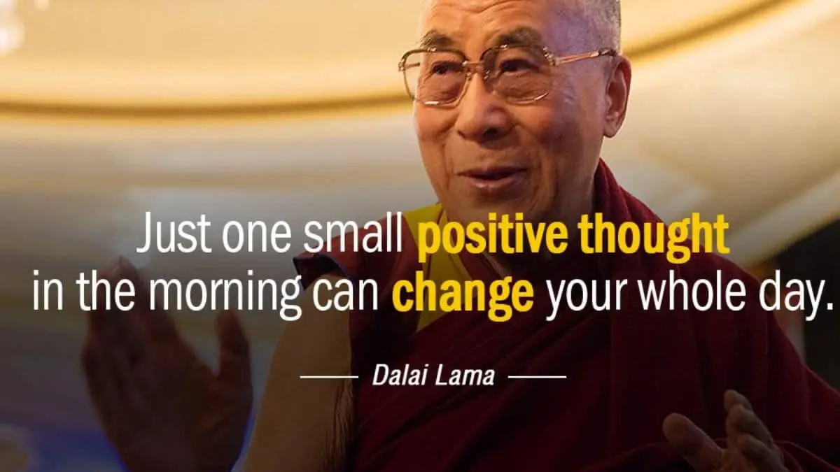 Just one small positive thought in the morning can change your whole ...