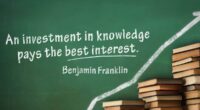 An investment in knowledge pays the best interest