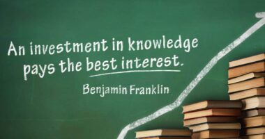 An investment in knowledge pays the best interest