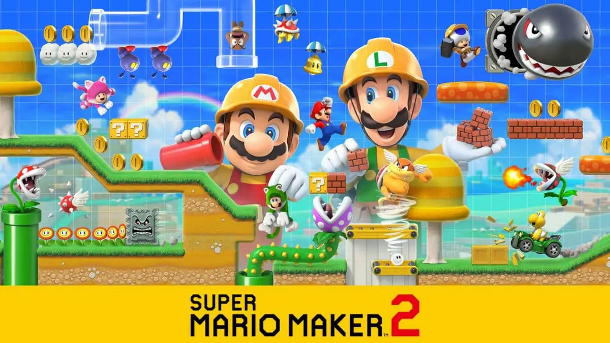Ranking 10 Best Super Mario Games of All Time - Super Mario Maker 2 (Switch)