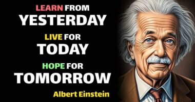 The essence of living a fulfilling life lies in understanding and embodying a simple yet profound philosophy: "Learn from yesterday, live for today, hope for tomorrow."