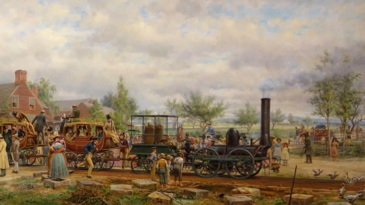 1831: First US Railroad Honeymoon Trip