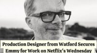 Production Designer from Watford Secures Emmy for Work on Netflix's Wednesday