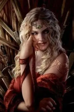 Cersei Lannister from "A Song of Ice and Fire" by George R.R. Martin