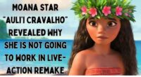 Moana Star "Auli’i Cravalho" Revealed Why She is not going to work in Live-Action Remake