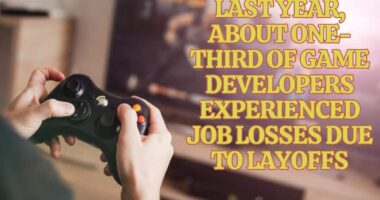 Last year, about one-third of game developers experienced job losses due to layoffs