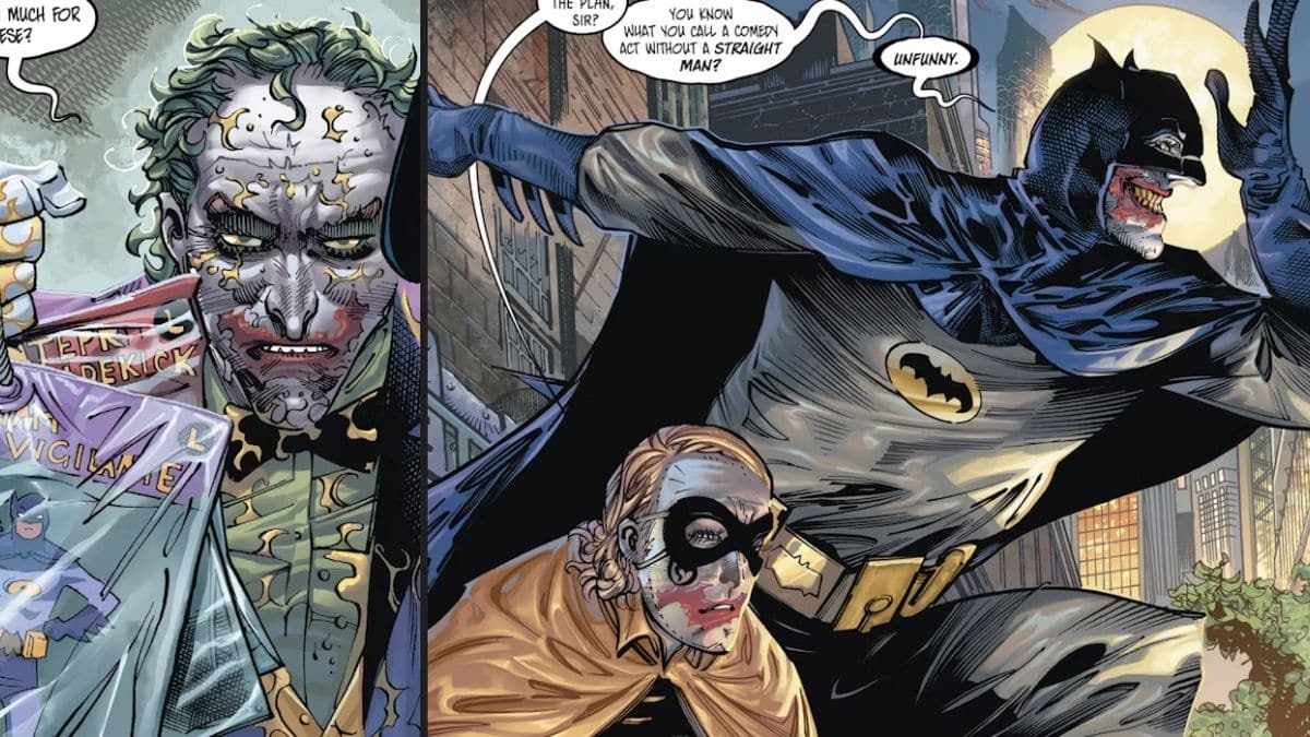 All Variants of The Joker's Batsuit as Depicted in DC Comics - Joker's Off-the-Rack Batsuit