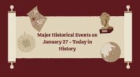 Major Historical Events on January 27 - Today in History