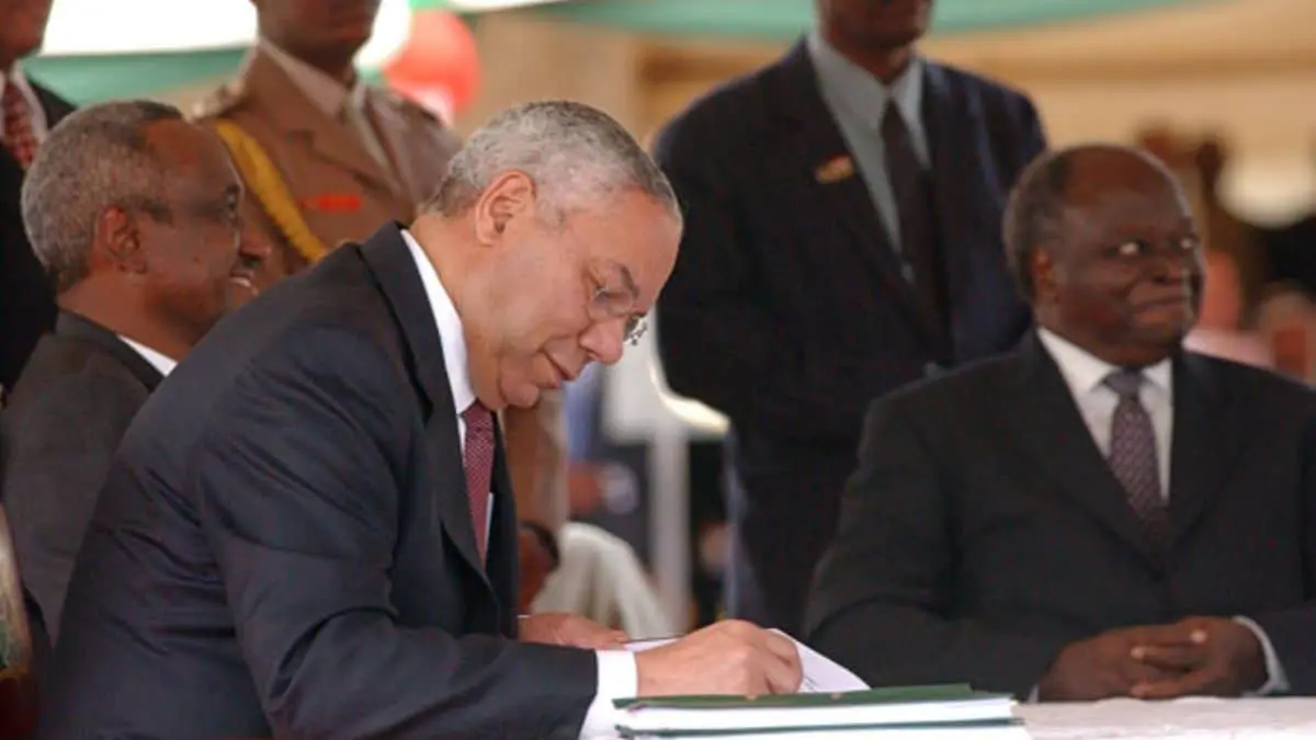 Major Historical Events on January 9 - Today in History - 2005 - Sudanese Peace Agreement