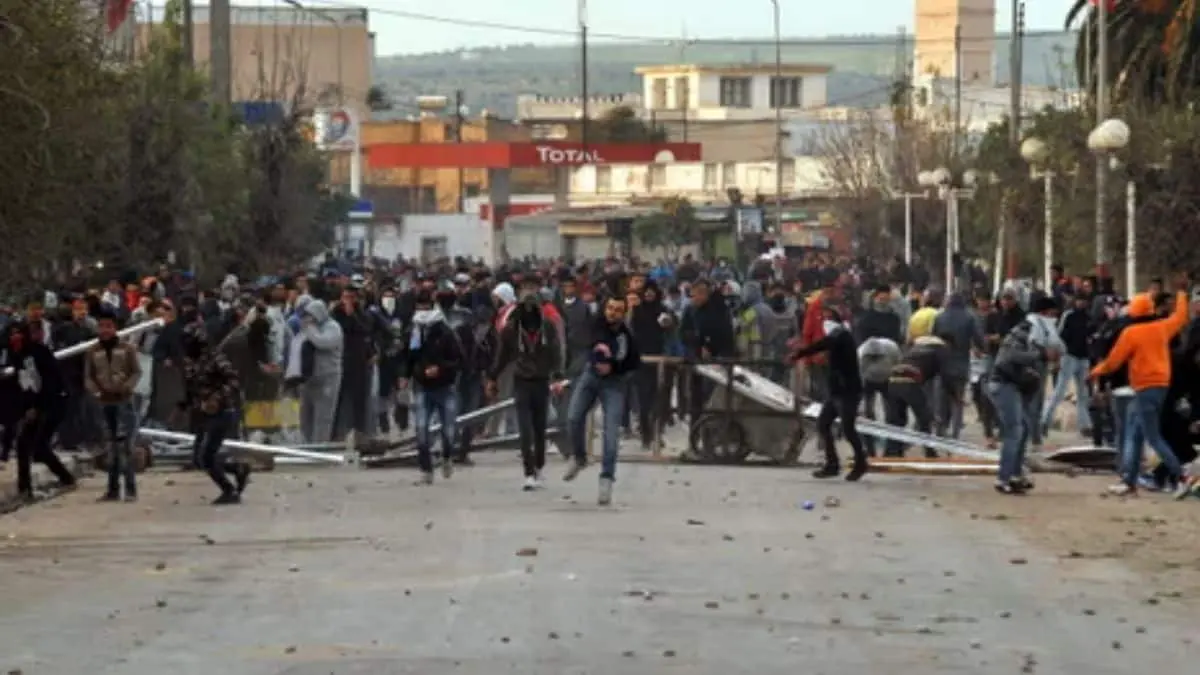 Major Historical Events on January 15 - Today in History - 2018: Violent Protests in Tunis, Tunisia